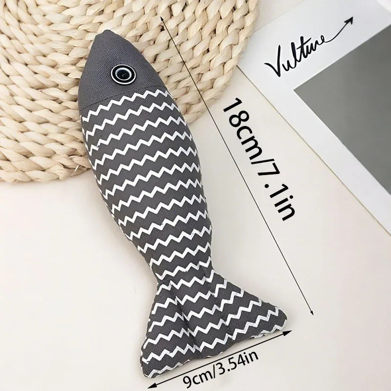 Cat Toys Fish, 3-Piece