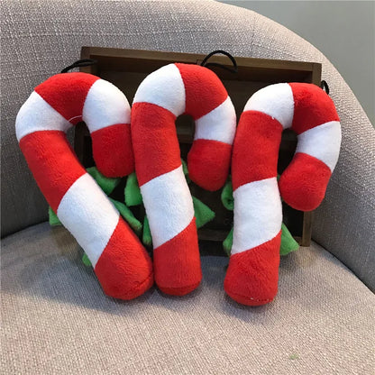 Christmas Candy Shaped Pet Toy