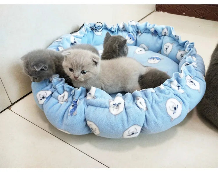 Cushion Soft Cotton Winter Bed For Dog And Cat