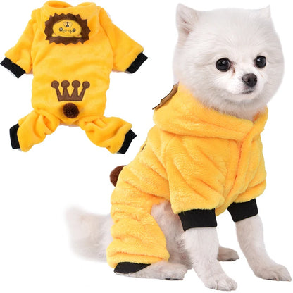 Pet Dog Clothes Soft Warm Costume Coats