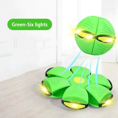 Flying Saucer Bouncing Ball For Dogs