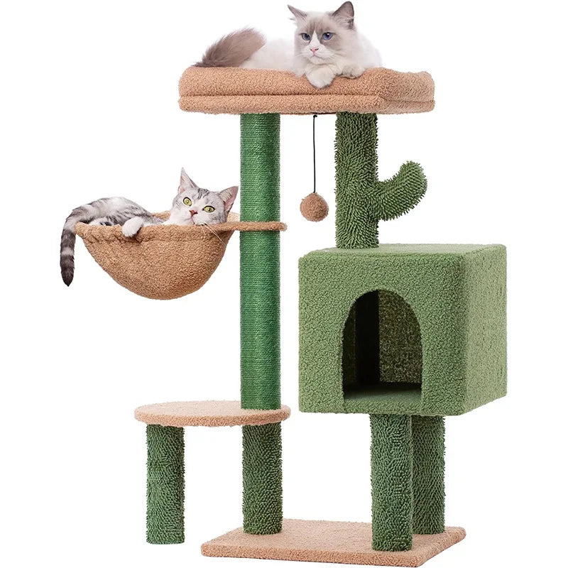 Cactus Cat Tree for Indoor Cats