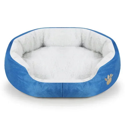 Dog Beds for Large Dogs Cashmere Warming Pet Dog Bed Sofa Lounger Cat Nest Baskets Plush Kennel Bed Comfortable Pet Supplies