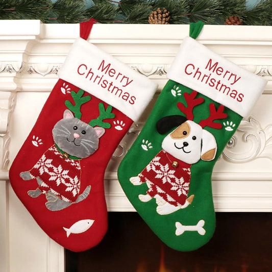 Christmas decoration cute socks