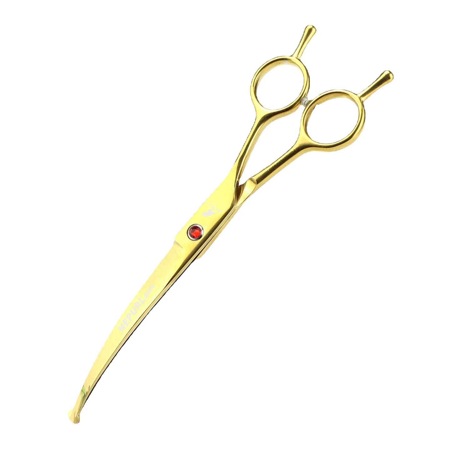 Portable Curved Pet Hair Scissors