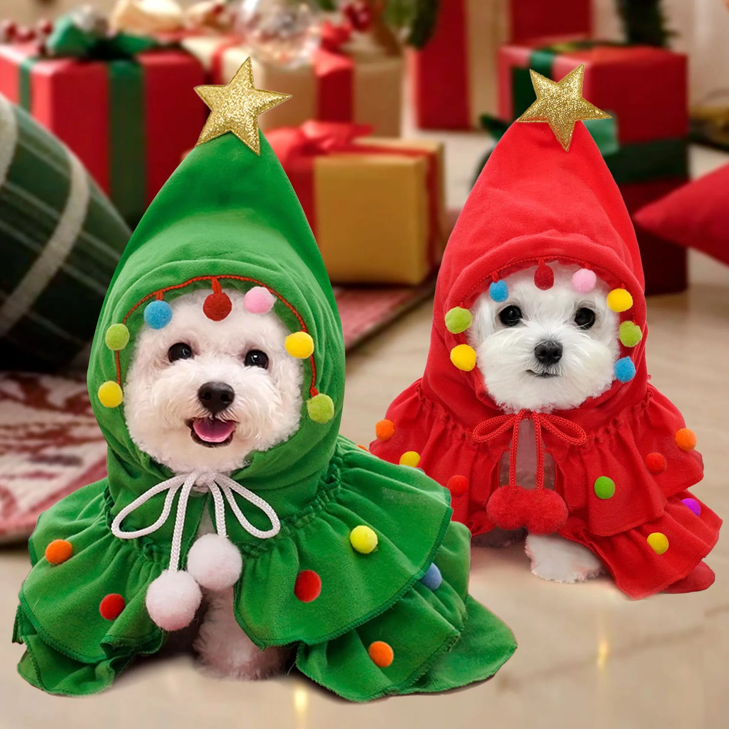 Christmas Themed Pet Costume