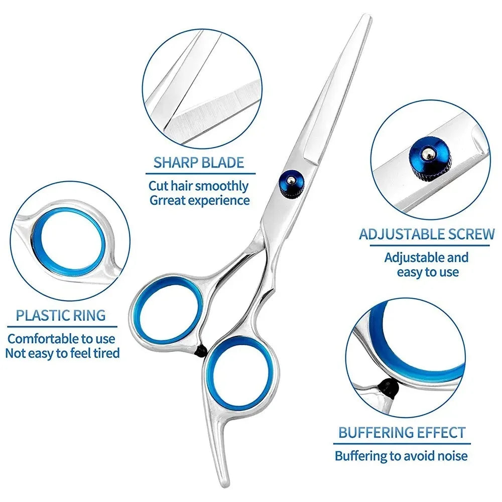 Portable Curved Pet Hair Scissors