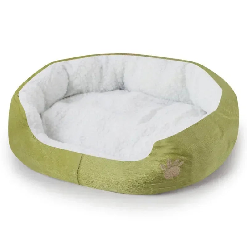 Dog Beds for Large Dogs Cashmere Warming Pet Dog Bed Sofa Lounger Cat Nest Baskets Plush Kennel Bed Comfortable Pet Supplies