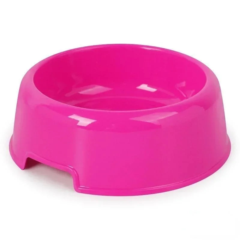 Dog and cat plastic bowl