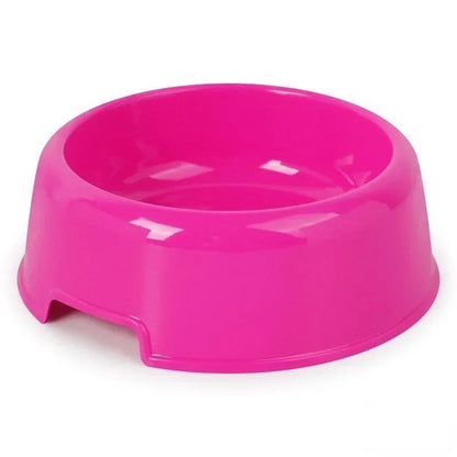 Dog and cat plastic bowl
