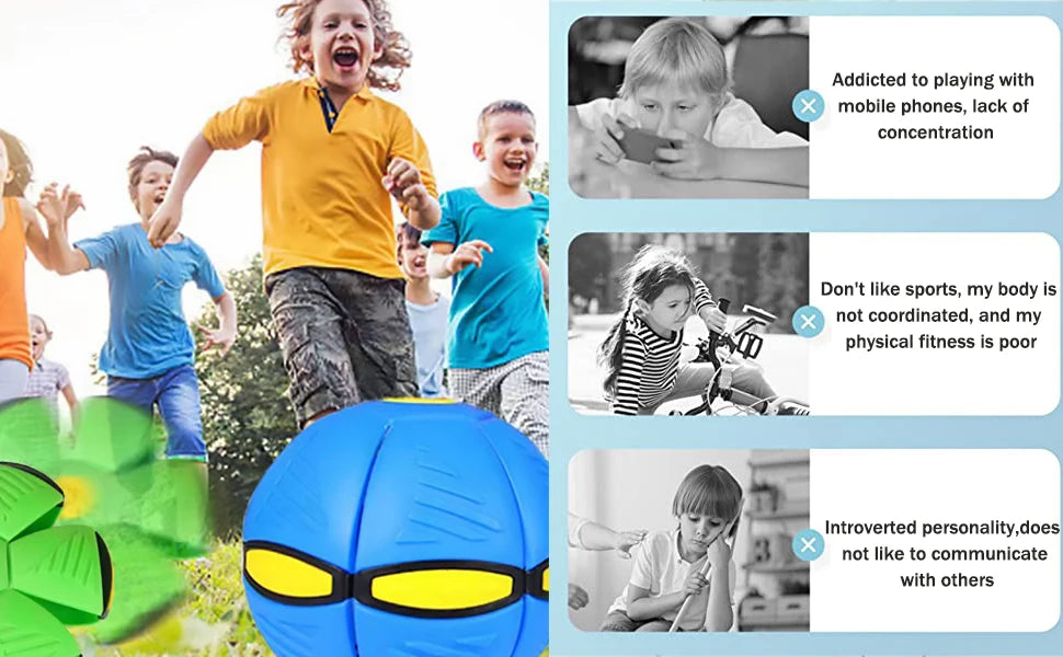 Flying Saucer Bouncing Ball For Dogs