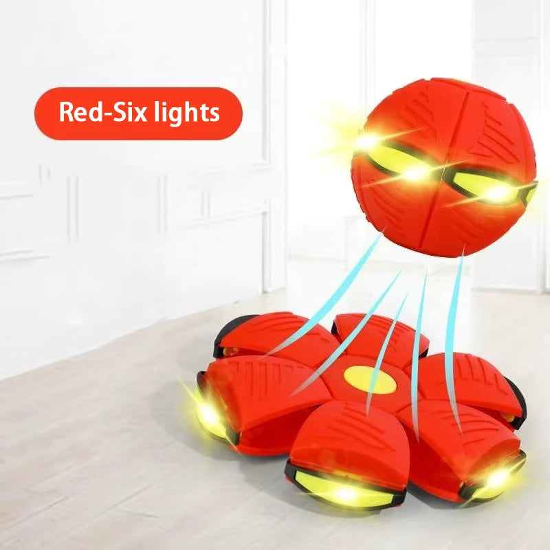 Flying Saucer Bouncing Ball For Dogs