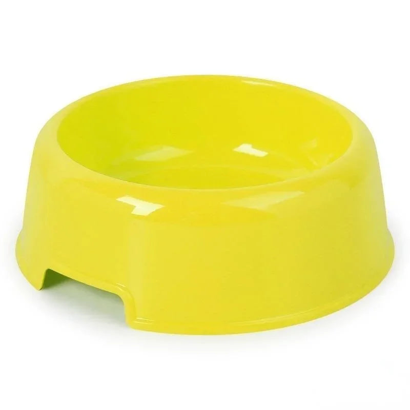 Dog and cat plastic bowl