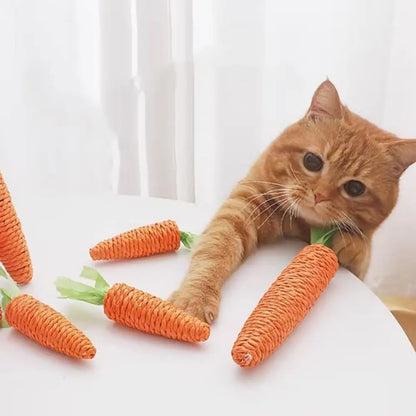 Cat toys self-entertainment carrot