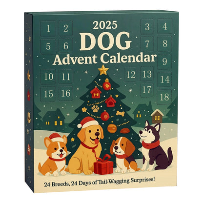 Christmas Tree Dog Decorations advent calendar