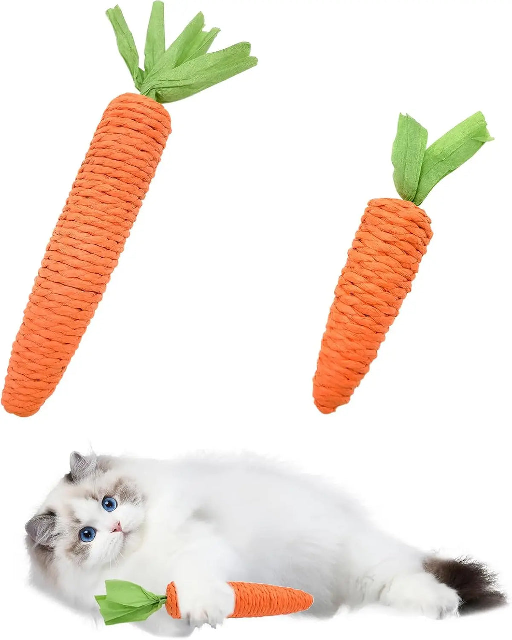 Cat toys self-entertainment carrot