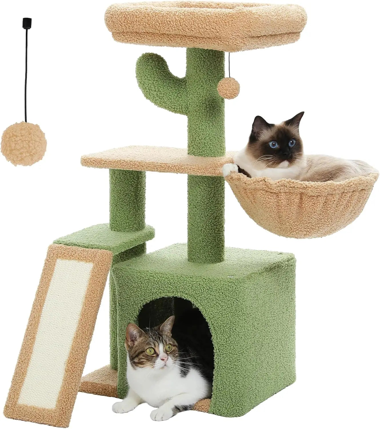Cactus Cat Tree for Indoor Cats