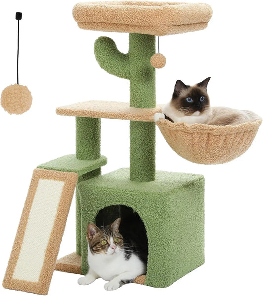 Cactus Cat Tree for Indoor Cats