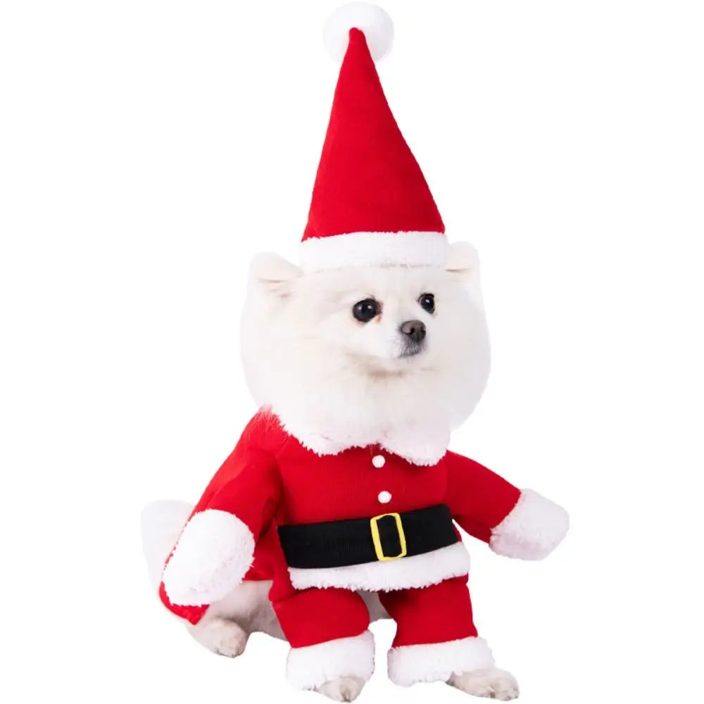 Warm Cute snowman Dog Outfit