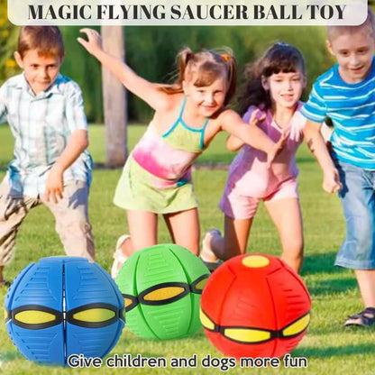 Flying Saucer Bouncing Ball For Dogs
