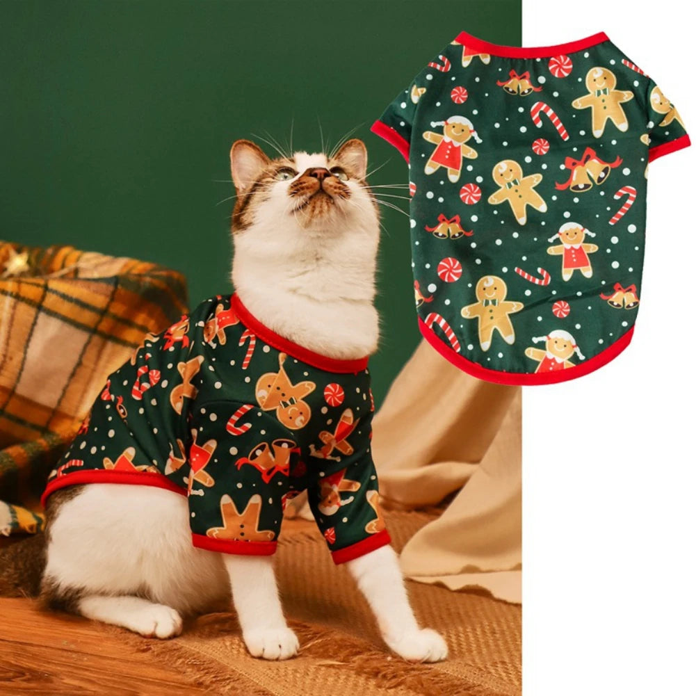 Christmas Comfortable Warm Soft Autumn Winter Puppy Outfit
