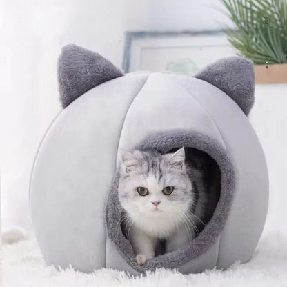 Cat Shaped Soft Bed For Cat