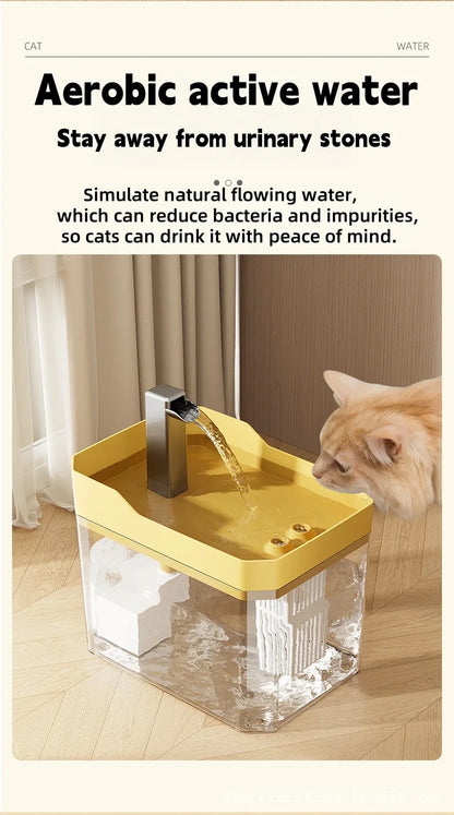 Cat Water Fountain Auto Filter