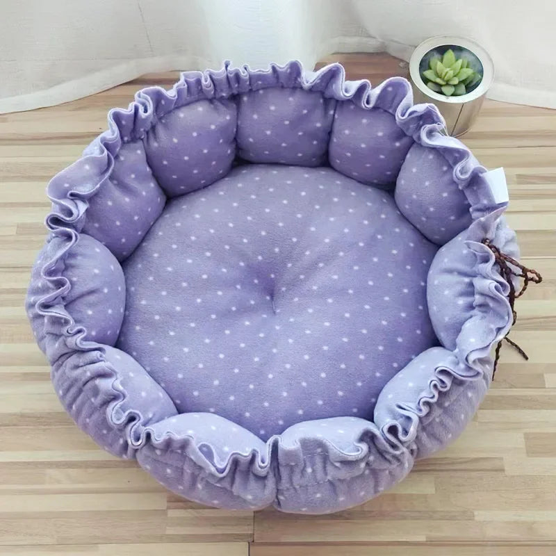 Cushion Soft Cotton Winter Bed For Dog And Cat