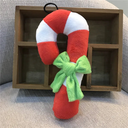Christmas Candy Shaped Pet Toy