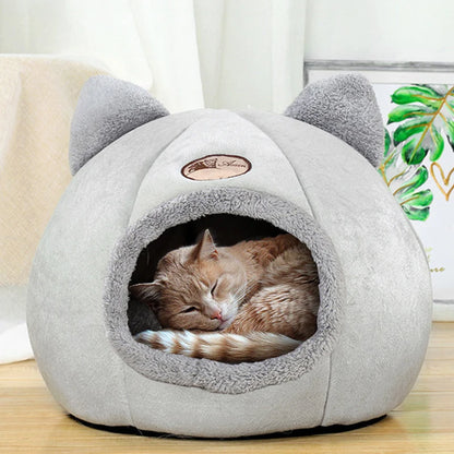 Cat Shaped Soft Bed For Cat