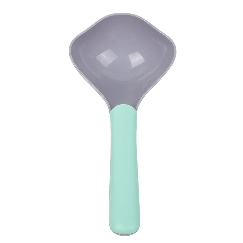 Feeding Spoon, Food Shovel, Scoop with Sealing Bag Clip