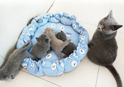 Cushion Soft Cotton Winter Bed For Dog And Cat