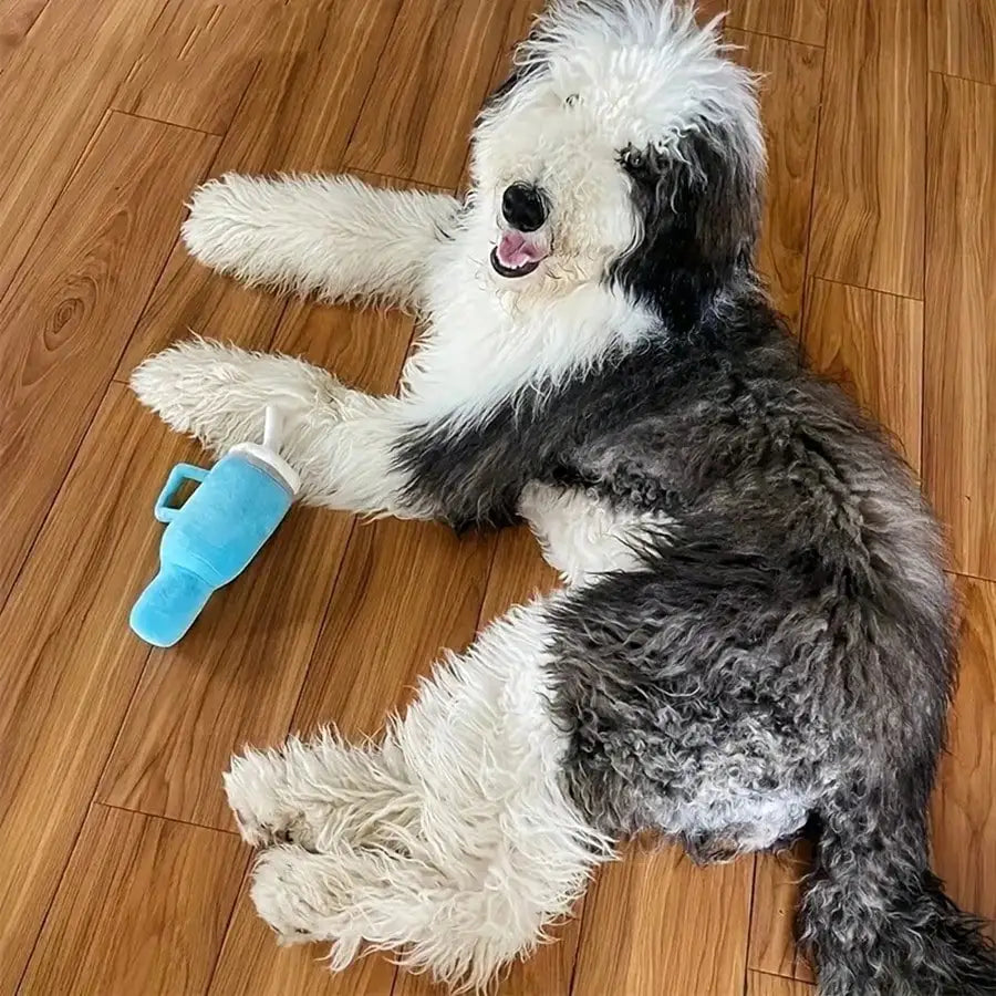 Cute Beverage Mug Shaped Dog Chew Toys