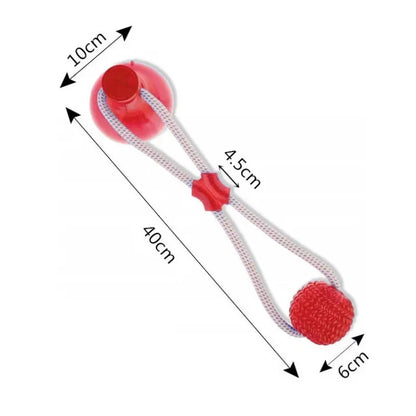 Dog Rubber Push Toy.