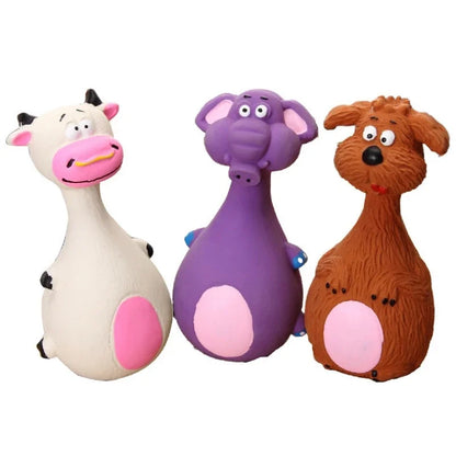 Latex Squeaky Sound Dog Toys
