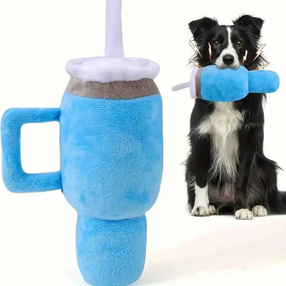 Cute Beverage Mug Shaped Dog Chew Toys