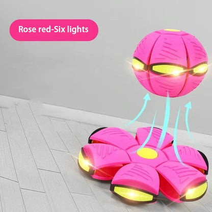 Flying Saucer Bouncing Ball For Dogs