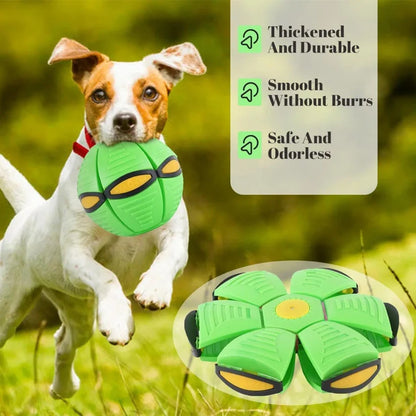 Flying Saucer Bouncing Ball For Dogs