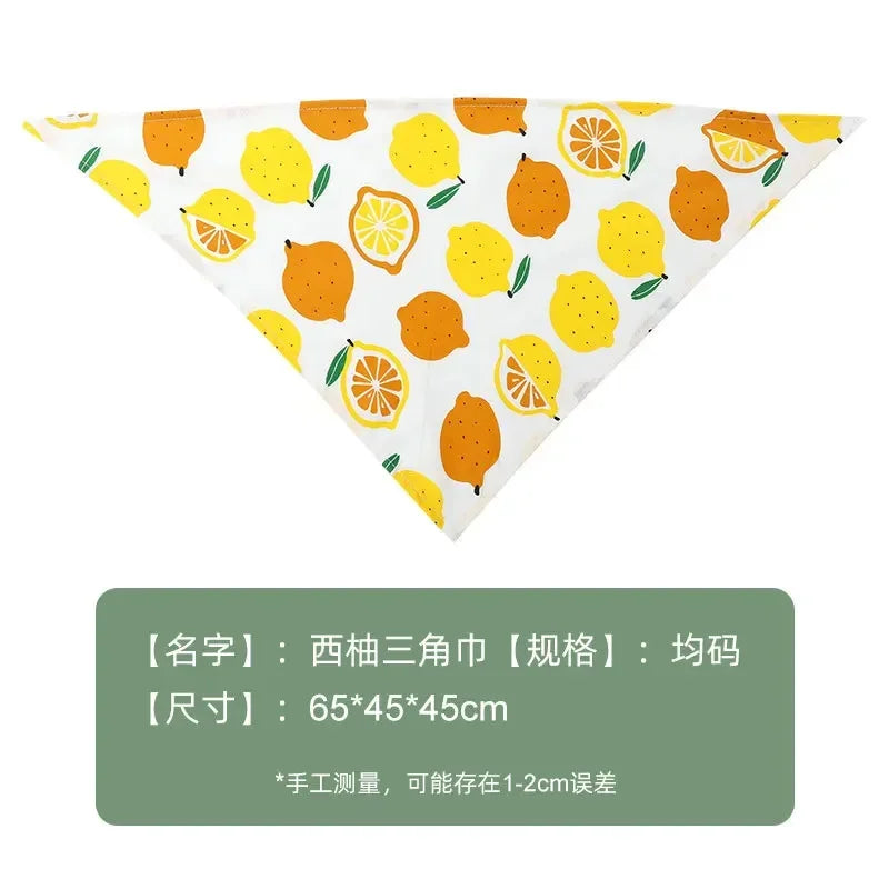 Dog and cat cute bandana