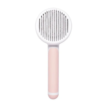 Self-cleaning Cat Brush, Dog Comb, Steel Needle Comb for Hair Removal, Pet Grooming Tools, Massage Combs, Pet Accessories
