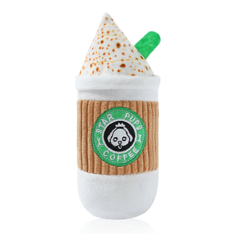 Dog Bite Sound Toy Fun Pizza