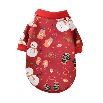 Christmas Comfortable Warm Soft Autumn Winter Puppy Outfit
