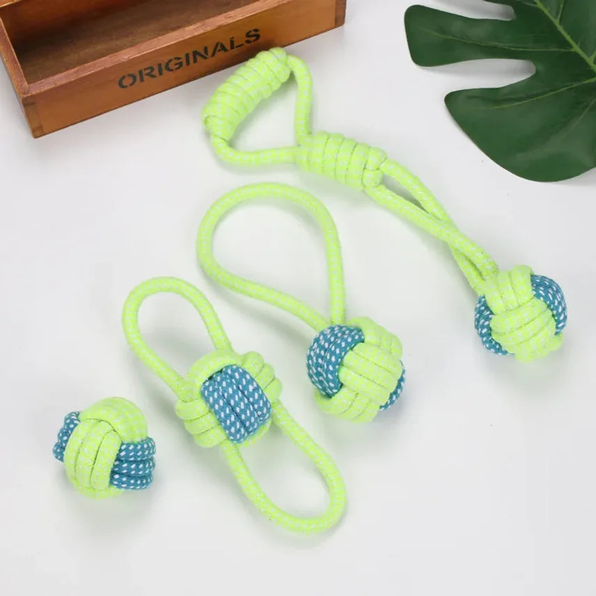 Dogs Toy Interactive Cotton Rope