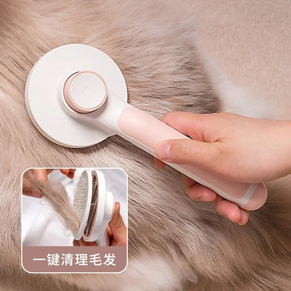 Self-cleaning Cat Brush, Dog Comb, Steel Needle Comb for Hair Removal, Pet Grooming Tools, Massage Combs, Pet Accessories